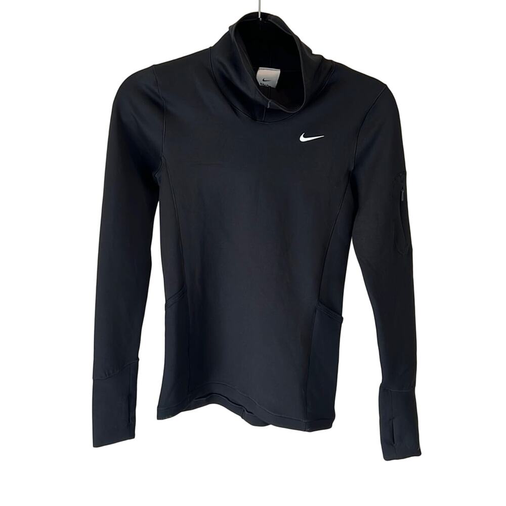 Nike | Black Pro Therma-Fit Top